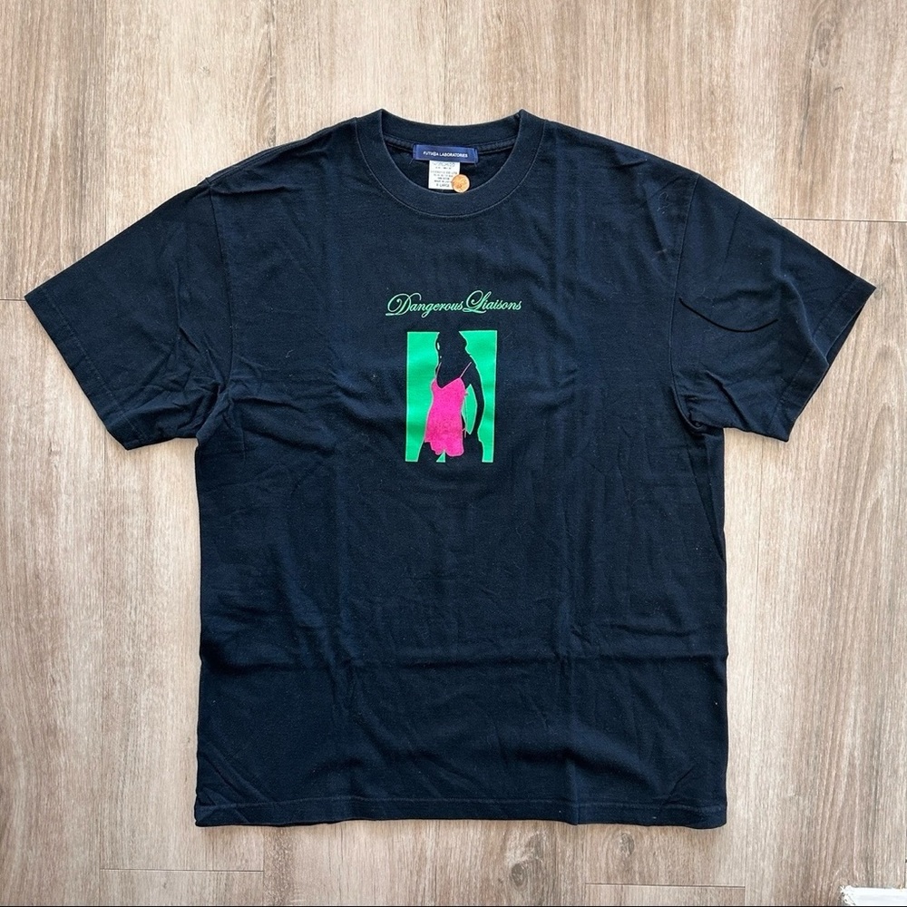 Vintage 2000s Futura Laboratories FL “Dangerous Liasons” Tee shirt - SZ XL